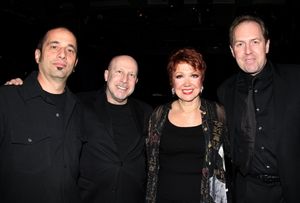 Alex Rybeck (Musical Director), Ray Marchica (drums), Donna McKechnie, Ray Kilday (bass)
@ BroadwayWorld Alex Rybeck (Musical Director), Ray Marchica (drums), Donna McKechnie, Ray Kilday (ba Photo
