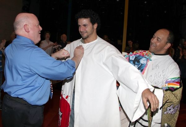 David Westphal, Julio Agustin (Gypsy Robe Recepient) & TC Montgomery (Gypsy Robe… Photo