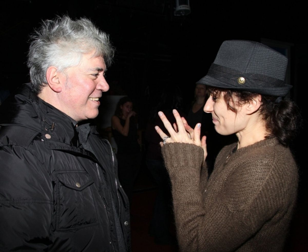 Pedro Almodovar & Laura Benanti at 