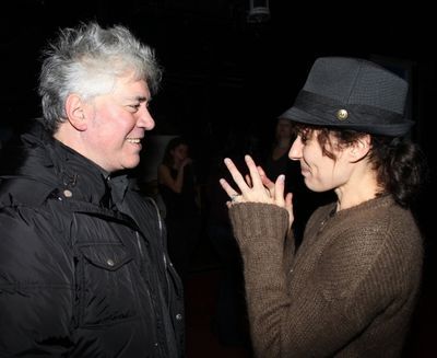 Pedro Almodovar & Laura Benanti Photo