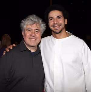 Pedro Almodovar, Julio Agustin (Gypsy Robe Receipient) @ BroadwayWorld Pedro Almodovar, Julio Agustin (Gypsy Robe Receipient) Photo