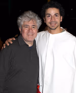 Pedro Almodovar, Julio Agustin (Gypsy Robe Receipient) @ BroadwayWorld Pedro Almodovar, Julio Agustin (Gypsy Robe Receipient) Photo