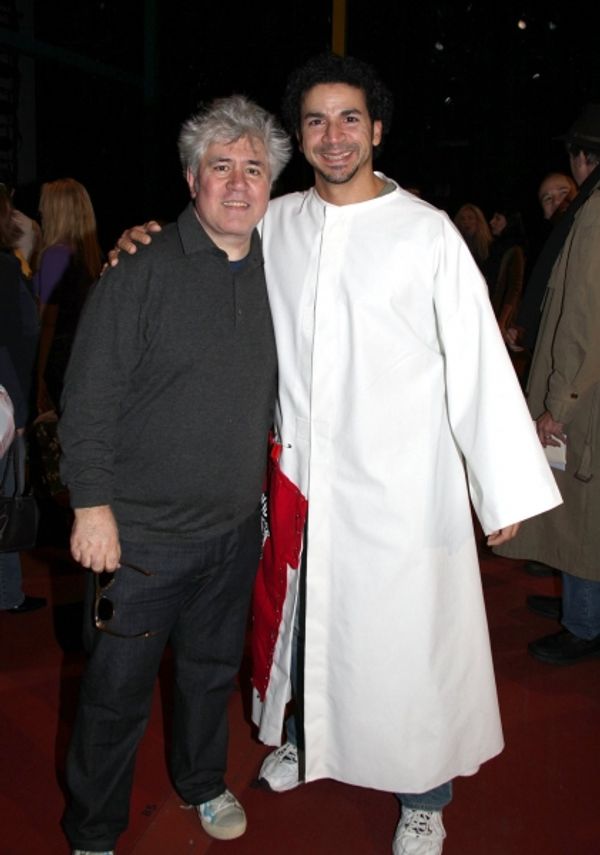 Pedro Almodovar, Julio Agustin (Gypsy Robe Receipient)  Photo