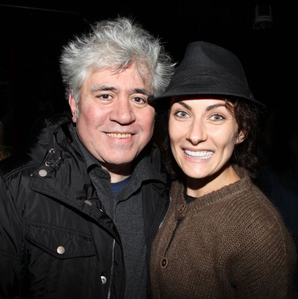 Pedro Almodovar & Laura Benanti Photo
