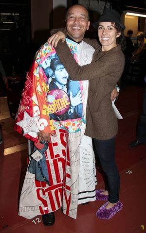 TC Montgomery (Gypsy Robe Receipient for "Scottsboro Boys") with Laura Benanti @ BroadwayWorld TC Montgomery (Gypsy Robe Receipient for "Scottsboro Boys") with Laura Benanti Photo