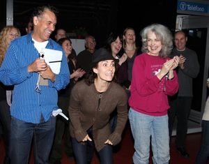 Julio Agustin (Gypsy Robe Recepient) with Brian Stokes Mitchell, Laura Benanti, Mary Beth Peil & cast @ BroadwayWorld Julio Agustin (Gypsy Robe Recepient) with Brian Stokes Mitchell, Laura Benanti, Mary Photo