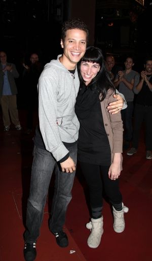 Justin Guarini & Nikka Graff Lanzarone @ BroadwayWorld Justin Guarini & Nikka Graff Lanzarone Photo