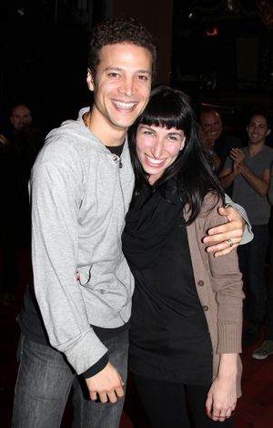 Justin Guarini & Nikka Graff Lanzarone @ BroadwayWorld Justin Guarini & Nikka Graff Lanzarone Photo