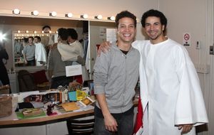 Justin Guarini & Julio Agustin (Gypsy Robe Receipient) @ BroadwayWorld Justin Guarini & Julio Agustin (Gypsy Robe Receipient) Photo