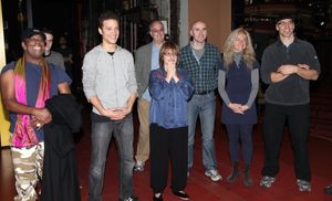 Julio Agustin (Gypsy Robe Recepient) with Justin Guarini, Patti LuPone & cast @ BroadwayWorld Julio Agustin (Gypsy Robe Recepient) with Justin Guarini, Patti LuPone & cast Photo