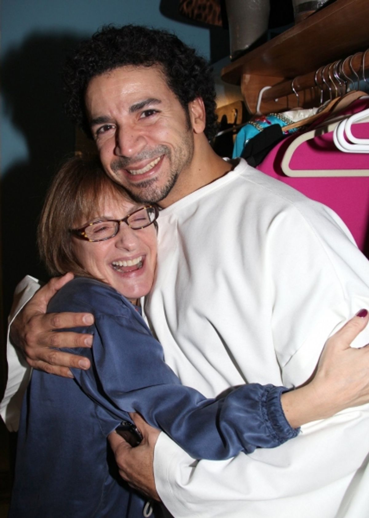 Patti LuPone & Julio Agustin (Gypsy Robe Receipient)  at 