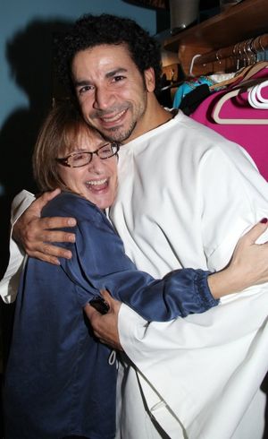 Patti LuPone & Julio Agustin (Gypsy Robe Receipient) @ BroadwayWorld Patti LuPone & Julio Agustin (Gypsy Robe Receipient) Photo