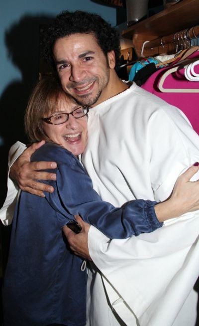 Patti LuPone & Julio Agustin (Gypsy Robe Receipient)  Photo