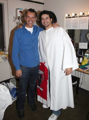 Brian Stokes Mitchell & Julio Agustin (Gypsy Robe Receipient) @ BroadwayWorld Brian Stokes Mitchell & Julio Agustin (Gypsy Robe Receipient) Photo