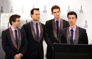 Jarrod Spector, Matt Bogart, Ryan Jesse & Dominic Nolfi @ BroadwayWorld Jarrod Spector, Matt Bogart, Ryan Jesse & Dominic Nolfi Photo