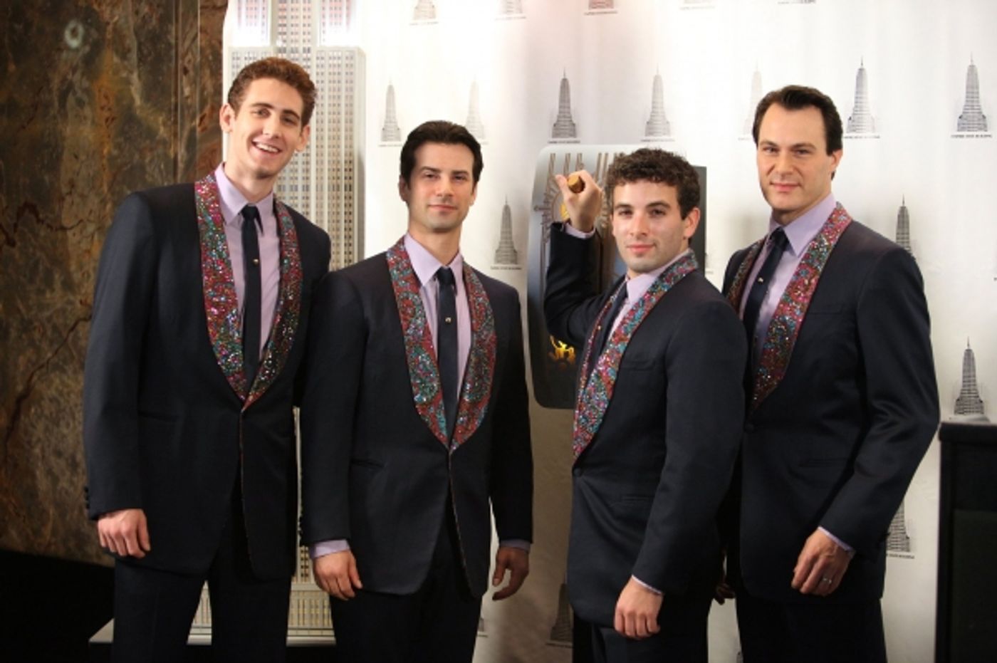 Photo Coverage: JERSEY BOYS Lighting Ceremony at the Empire State Building Photo Coverage: JERSEY BOYS Lighting Ceremony at the Empire State Building Image