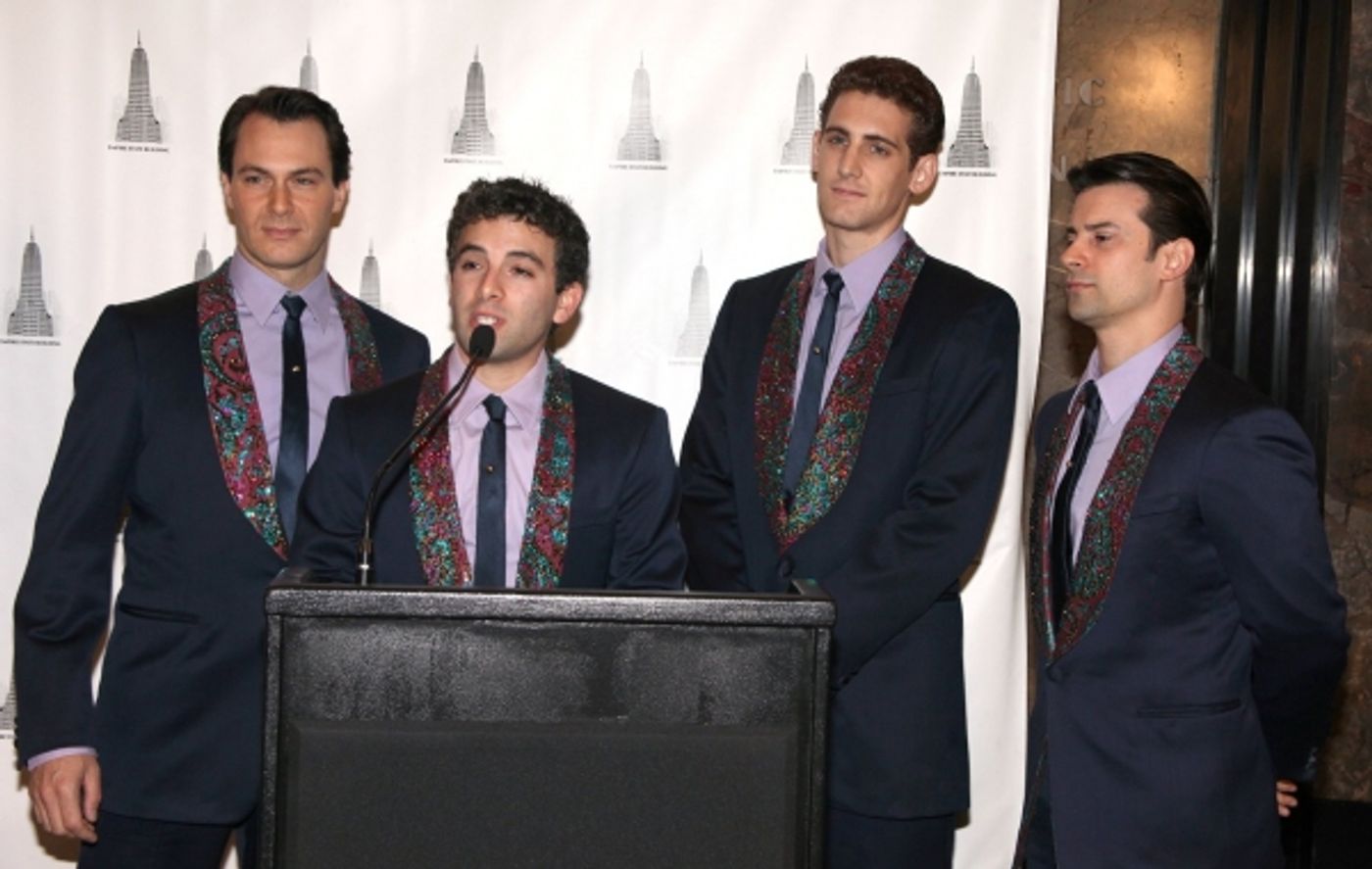 Photo Coverage: JERSEY BOYS Lighting Ceremony at the Empire State Building Photo Coverage: JERSEY BOYS Lighting Ceremony at the Empire State Building Image