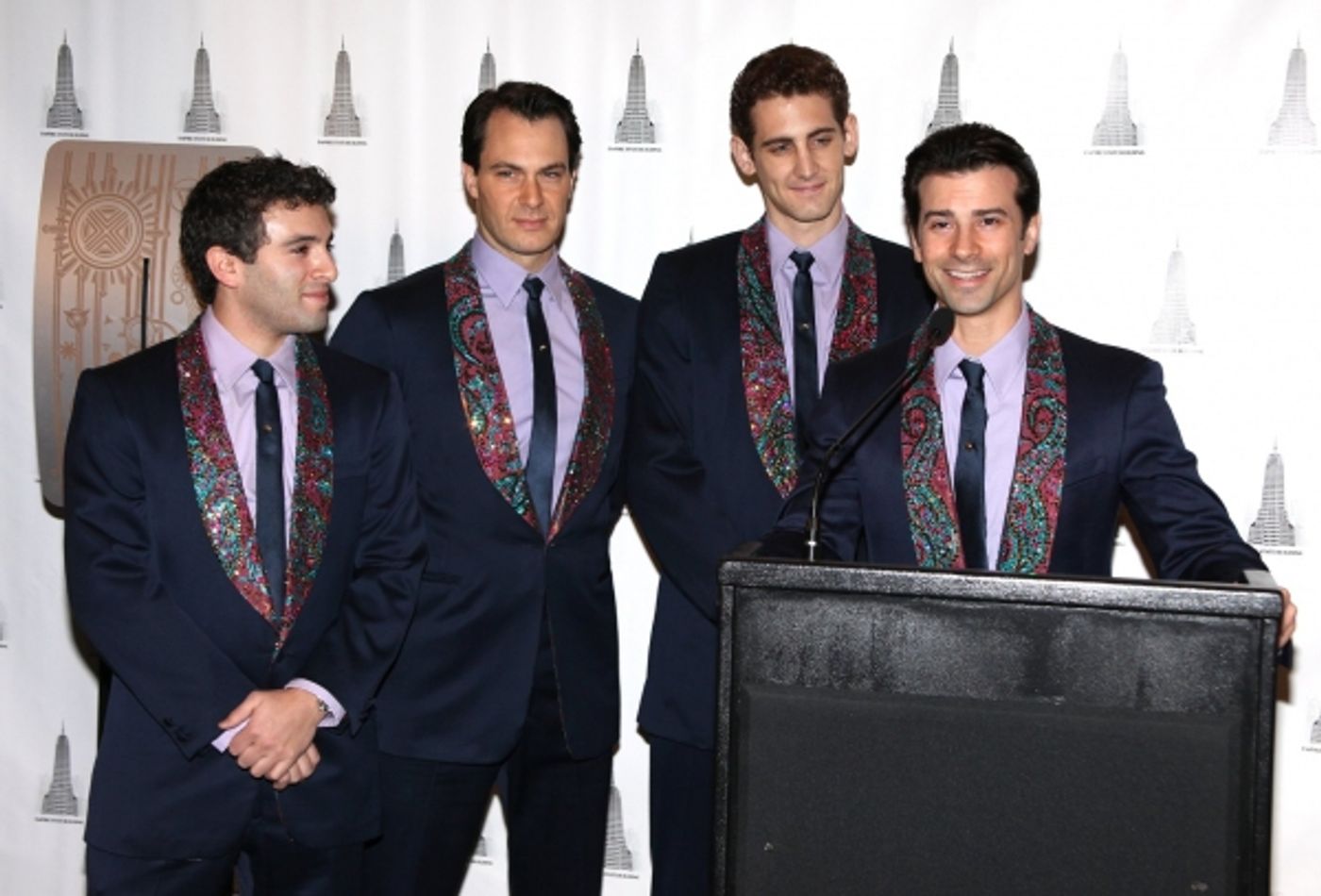 Photo Coverage: JERSEY BOYS Lighting Ceremony at the Empire State Building Photo Coverage: JERSEY BOYS Lighting Ceremony at the Empire State Building Image