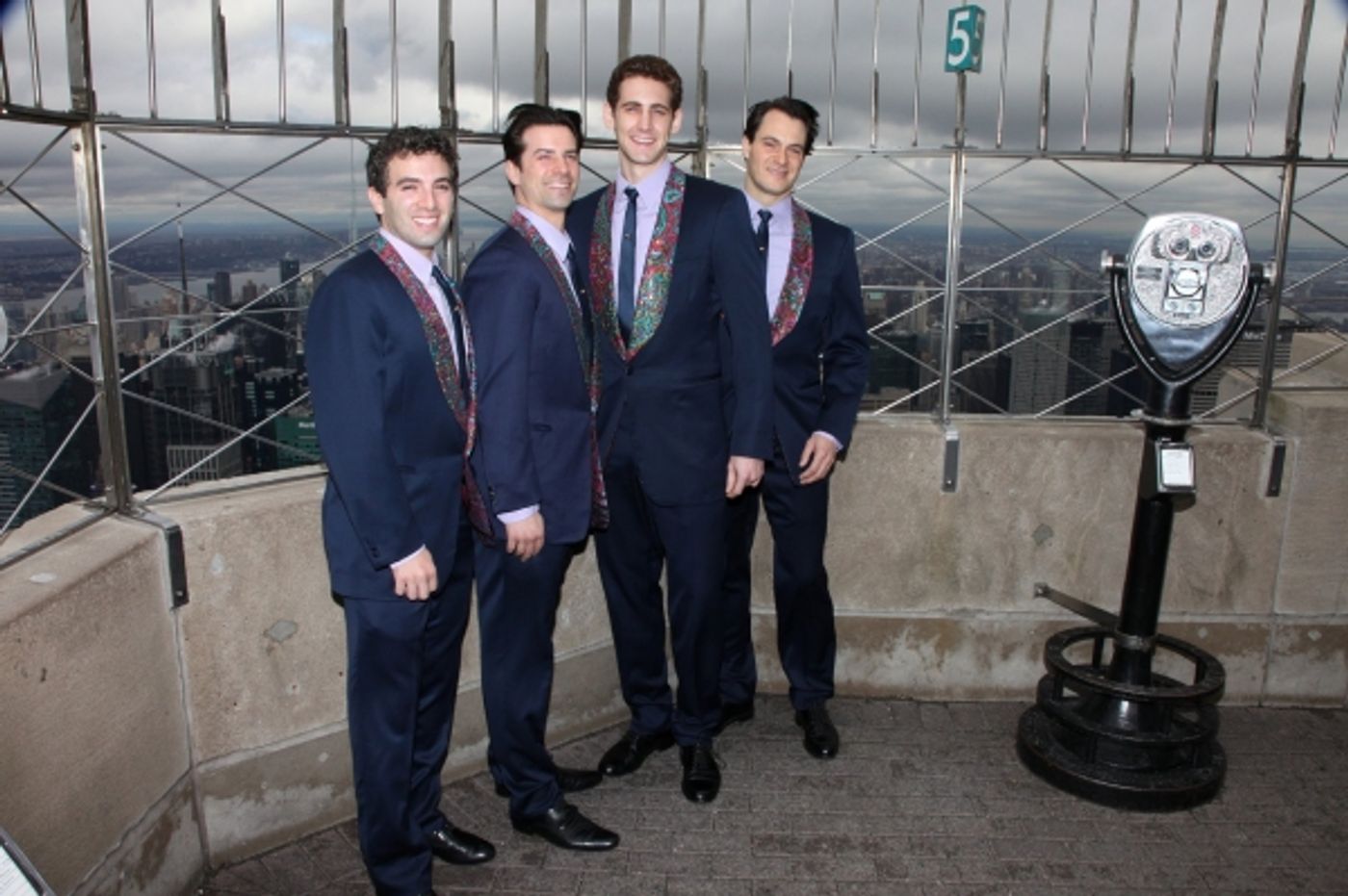 Photo Coverage: JERSEY BOYS Lighting Ceremony at the Empire State Building Photo Coverage: JERSEY BOYS Lighting Ceremony at the Empire State Building Image