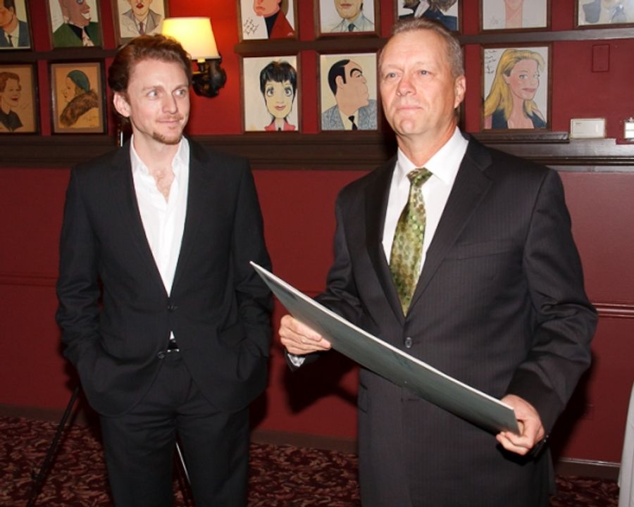 Photos: Jason Danieley Unveils Sardi's Caricature Image