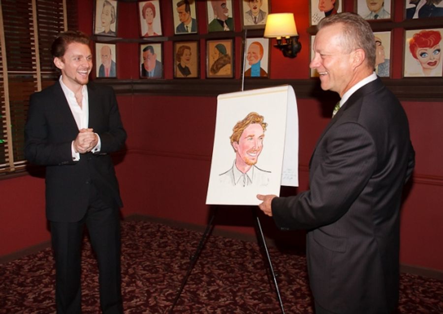 Photos: Jason Danieley Unveils Sardi's Caricature Image