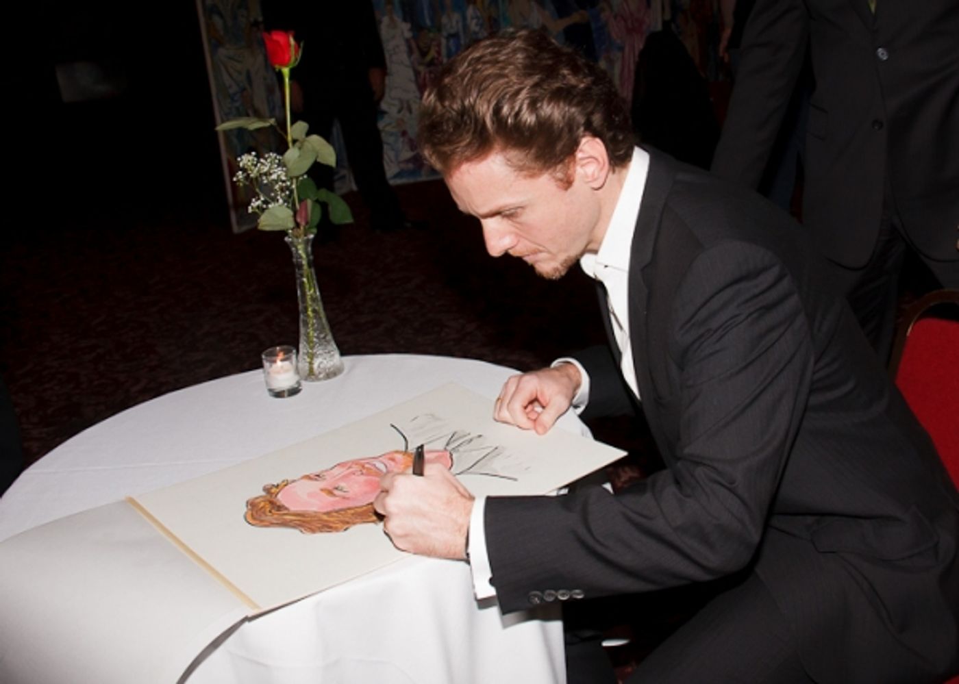 Photos: Jason Danieley Unveils Sardi's Caricature  Image