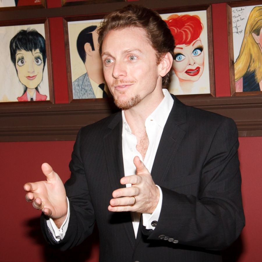 Photos: Jason Danieley Unveils Sardi's Caricature Image