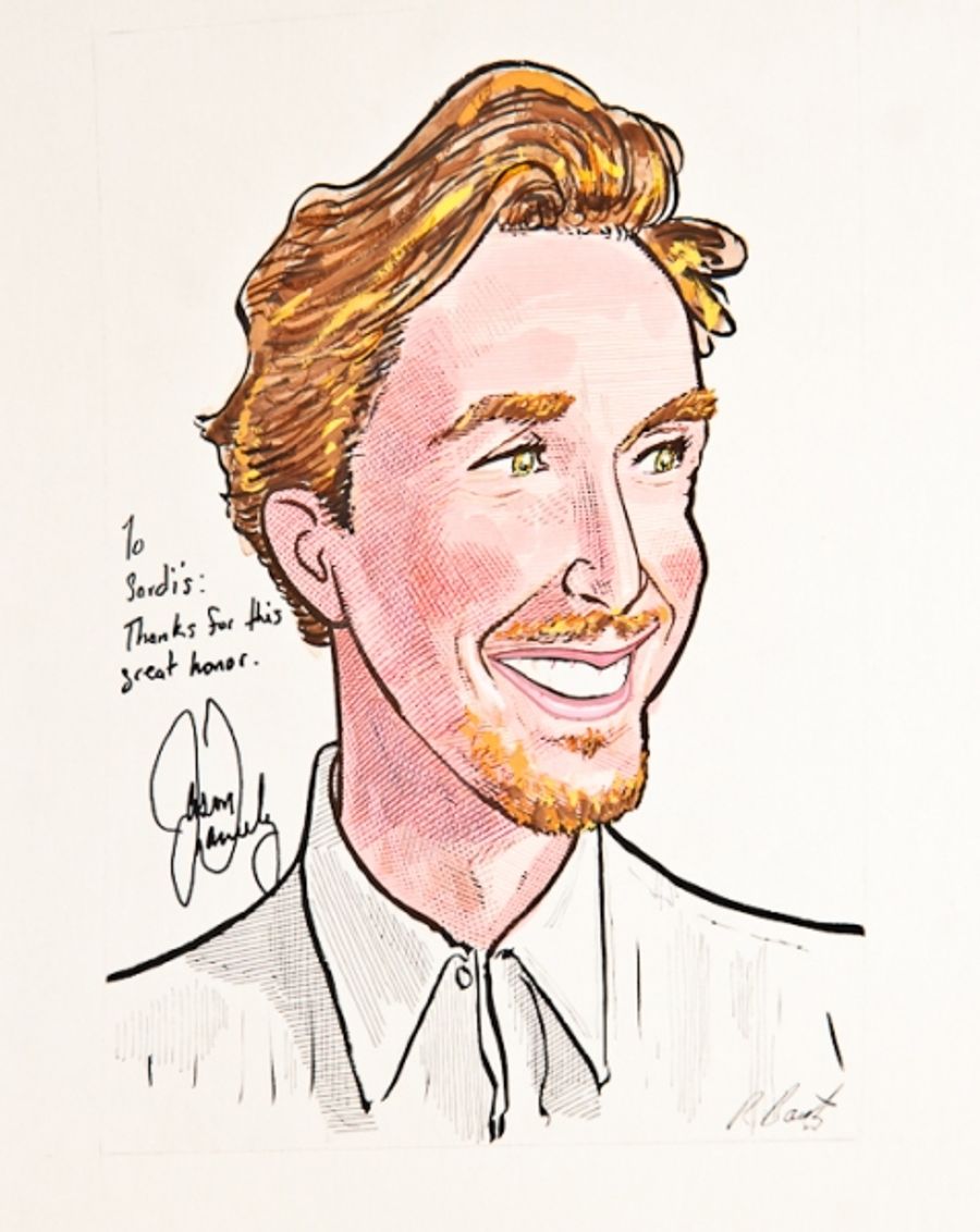 Photos: Jason Danieley Unveils Sardi's Caricature Image