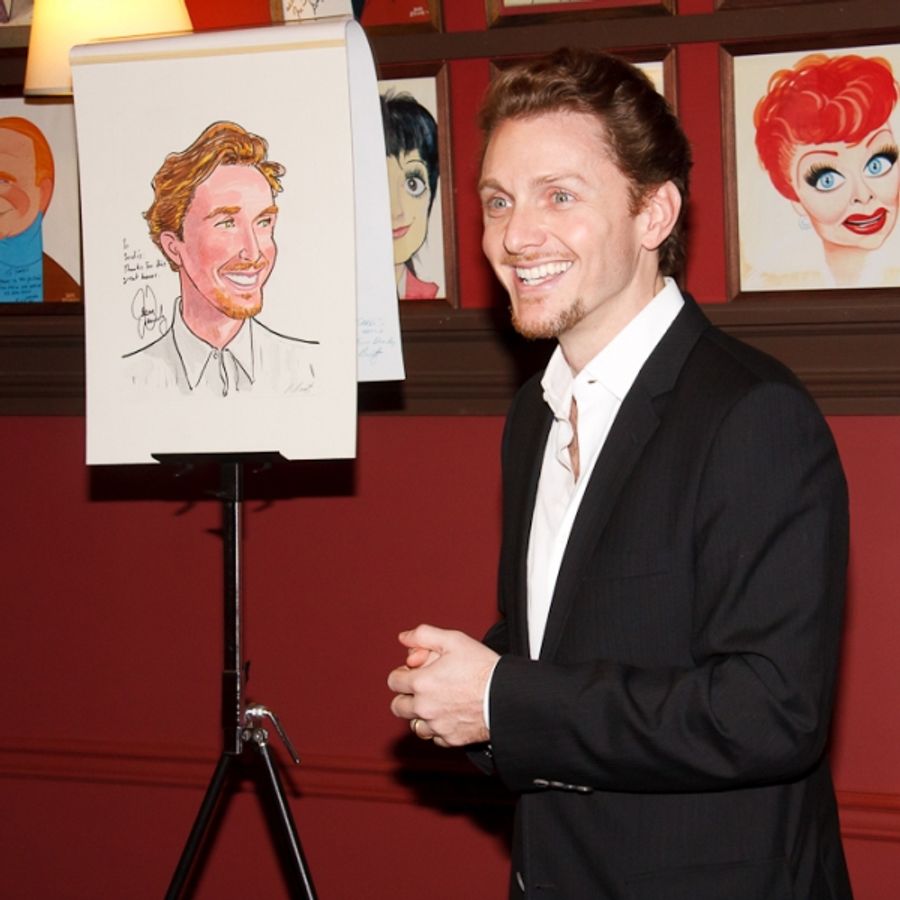 Photos: Jason Danieley Unveils Sardi's Caricature Image