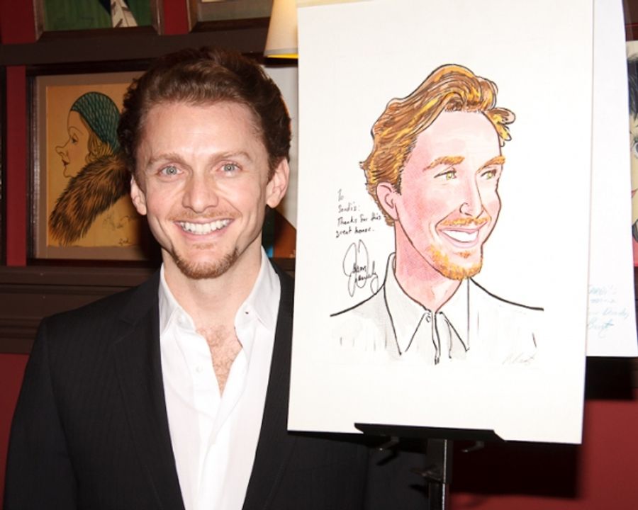 Photos: Jason Danieley Unveils Sardi's Caricature Image