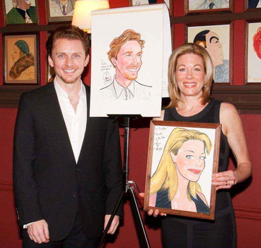 Photos: Jason Danieley Unveils Sardi's Caricature Image