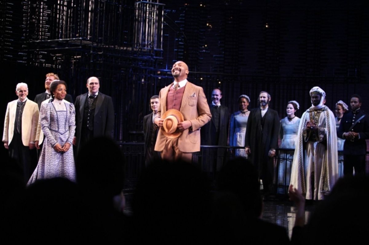 Marsha Stephanie Blake & Jesse L. Martin at 