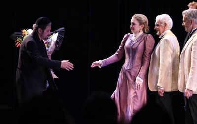 Al Pacino & Lily Rabe  Photo