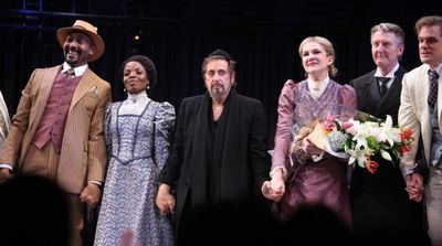Ensemble featuring: Jesse L. Martin, Marsha Stephanie Blake, Al Pacino, Lily Rabe, By Photo