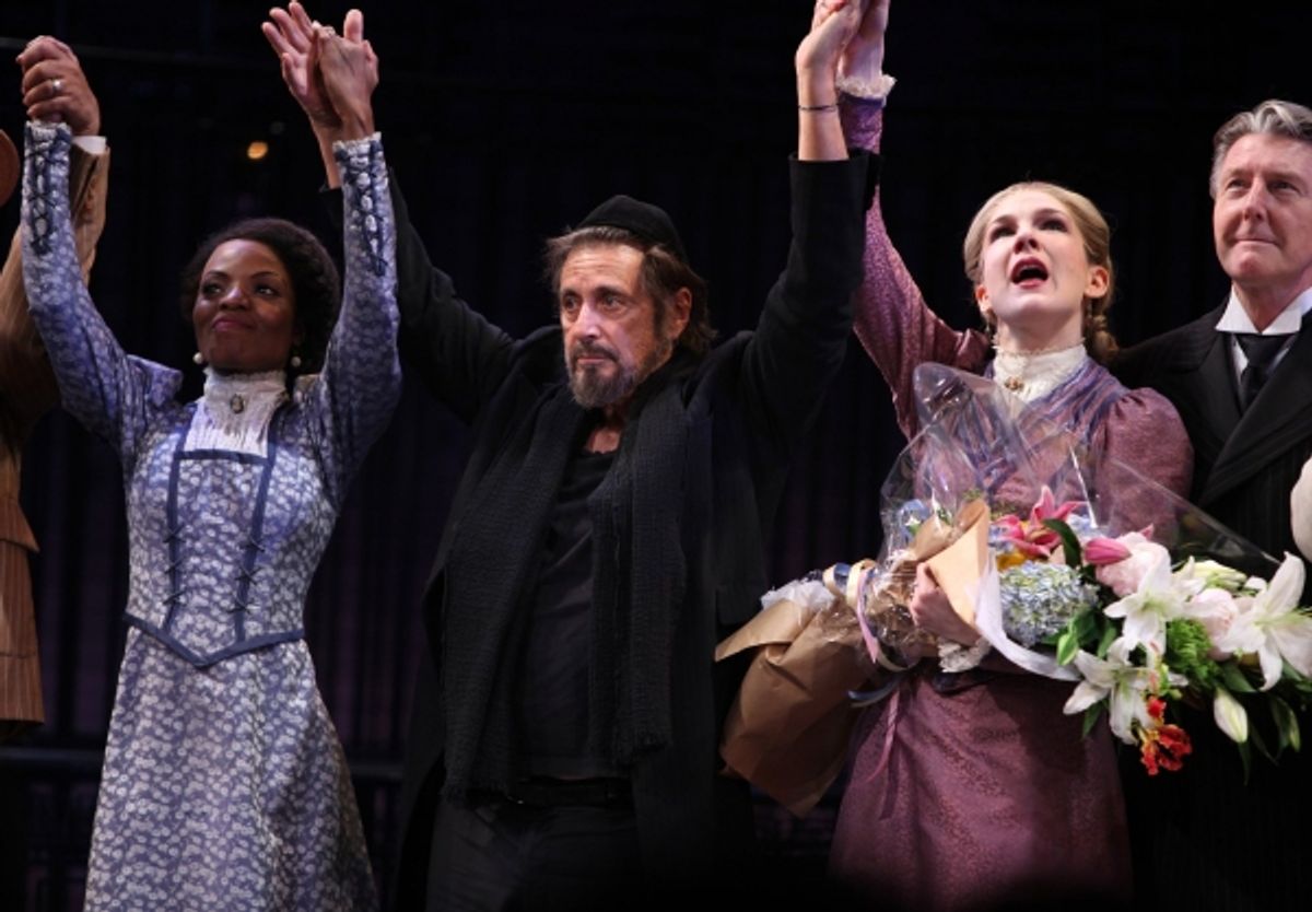 Marsha Stephanie Blake, Al Pacino, Lily Rabe, Byron Jennings at 