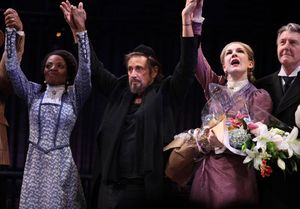 Marsha Stephanie Blake, Al Pacino, Lily Rabe, Byron Jennings @ BroadwayWorld Marsha Stephanie Blake, Al Pacino, Lily Rabe, Byron Jennings Photo