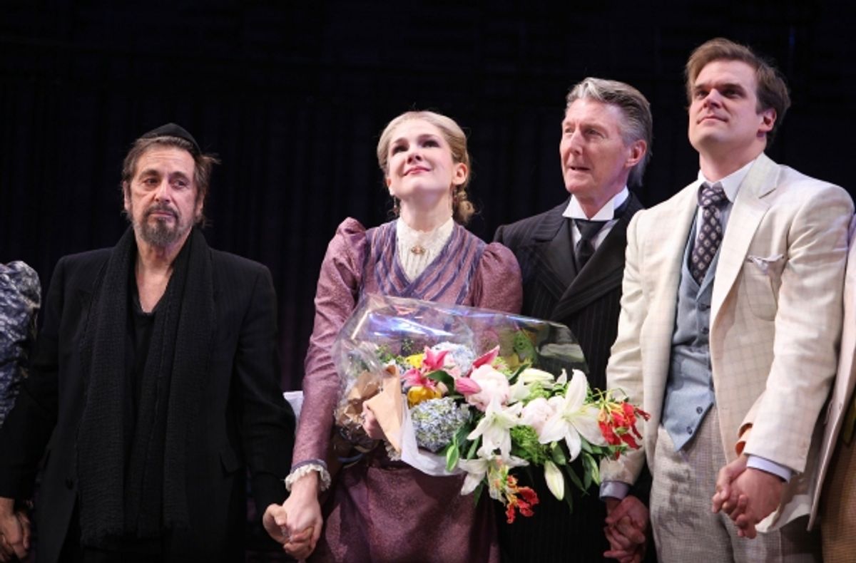 Al Pacino, Lily Rabe, Byron Jennings, David Harbour  at 