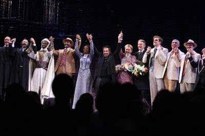 Ensemble featuring: Jesse L. Martin, Marsha Stephanie Blake, Al Pacino, Lily Rabe, By Photo