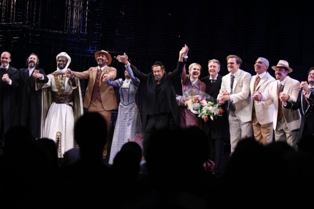 Ensemble featuring: Jesse L. Martin, Marsha Stephanie Blake, Al Pacino, Lily Rabe, Byron Jennings, David Harbour  at 