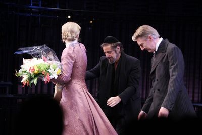 Lily Rabe, Al Pacino & Byron Jennings Photo