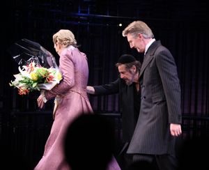 Lily Rabe, Al Pacino & Byron Jennings @ BroadwayWorld Lily Rabe, Al Pacino & Byron Jennings Photo