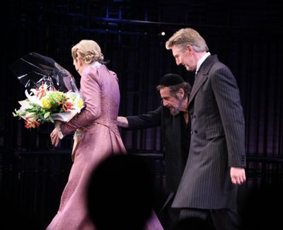 Lily Rabe, Al Pacino & Byron Jennings Photo