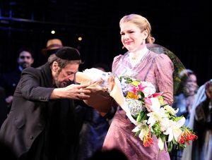Al Pacino & Lily Rabe @ BroadwayWorld Al Pacino & Lily Rabe Photo