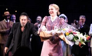 Al Pacino & Lily Rabe @ BroadwayWorld Al Pacino & Lily Rabe Photo