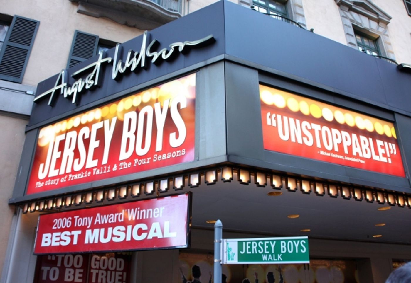 Photo Coverage: JERSEY BOYS 'Walk' Unveiled! Photo Coverage: JERSEY BOYS 'Walk' Unveiled! Image