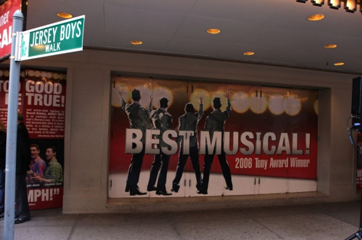 Photo Coverage: JERSEY BOYS 'Walk' Unveiled! Photo Coverage: JERSEY BOYS 'Walk' Unveiled! Image