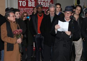 Frankie Valli, Bob Gaudio, Des McAnuff, Jordan Roth & cast  Photo