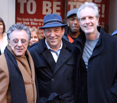 Frankie Valli, Des McAnuff, Bob Gaudio  Photo