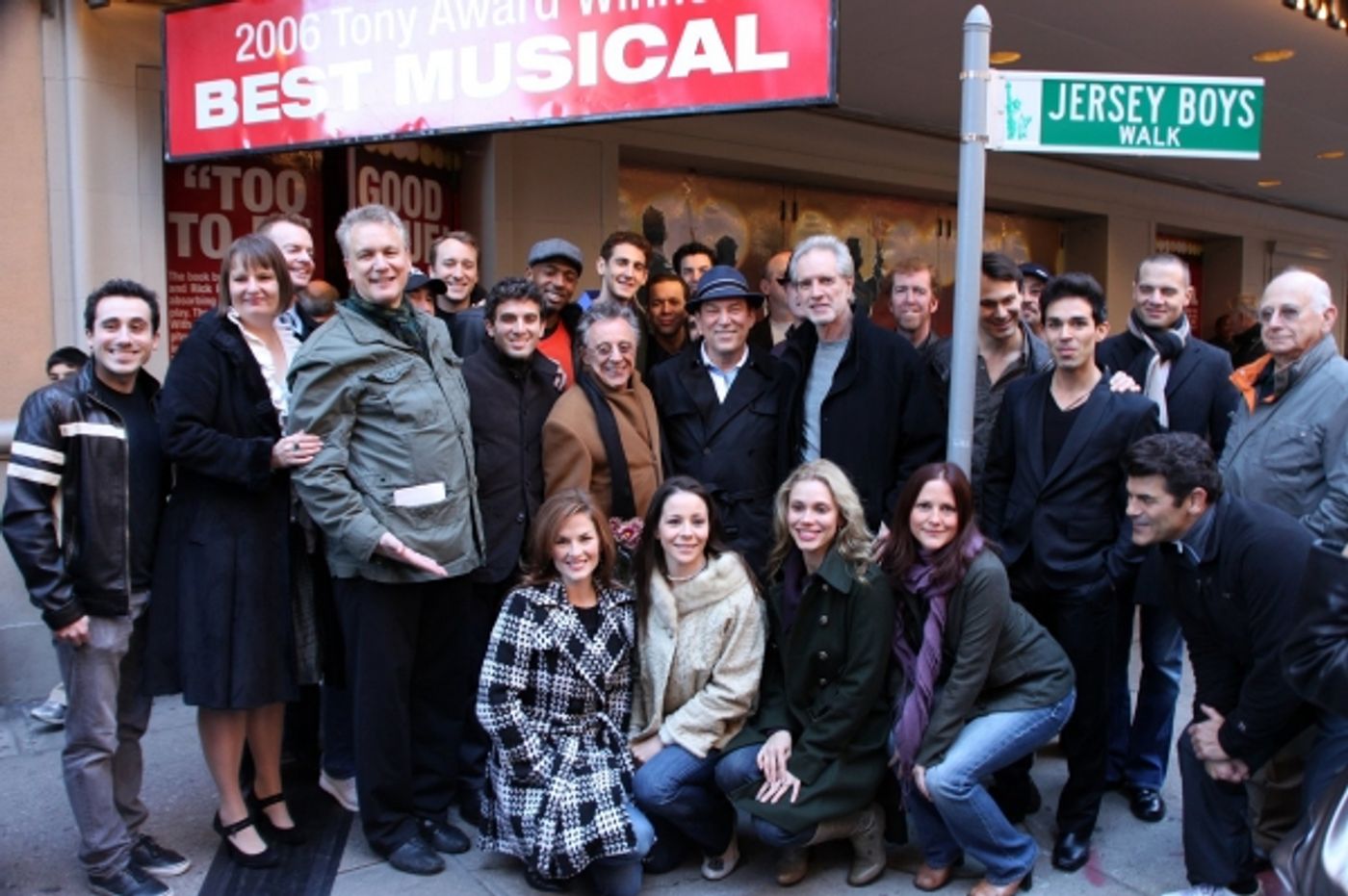 Photo Coverage: JERSEY BOYS 'Walk' Unveiled! Photo Coverage: JERSEY BOYS 'Walk' Unveiled! Image