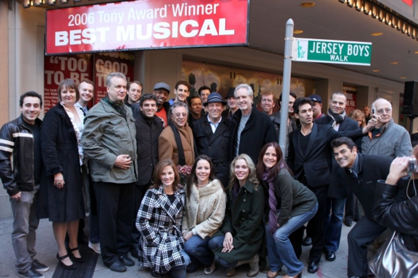 Photo Coverage: JERSEY BOYS 'Walk' Unveiled! Photo Coverage: JERSEY BOYS 'Walk' Unveiled! Image